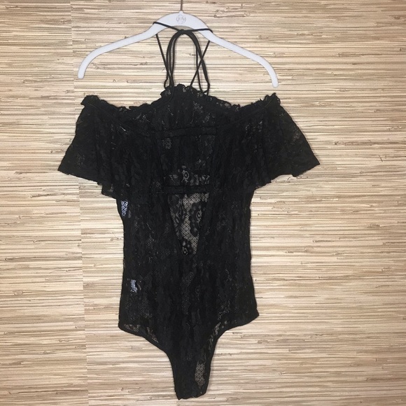 Ark’n Co Black Lace Bodysuit - Picture 8 of 8